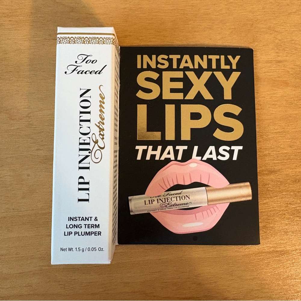 Too Faced Lip Injection Extreme Lip Plumper Sample .05oz